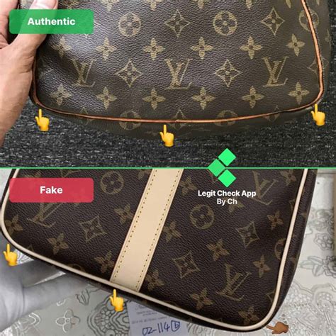 how to tell fake lv bag|check if louis vuitton is real.